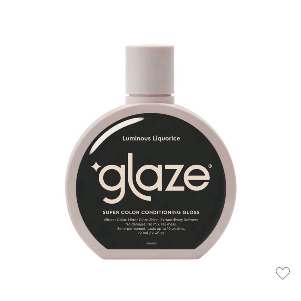 Supergloss Hair Glaze Luminous Liquorice For Ravens Black Gloss For Shine NEW